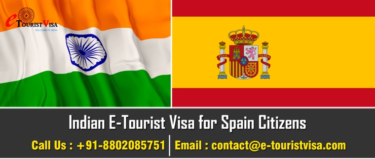 Indian E Tourist visa for Spanish Citizens